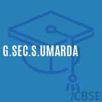 G.Sec.S.Umarda Secondary School Logo