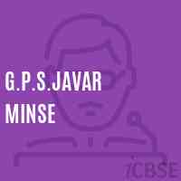 G.P.S.Javar Minse Primary School Logo