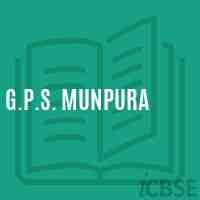 G.P.S. Munpura Primary School Logo