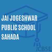 Jai Jogeshwar Public School Sahada Logo
