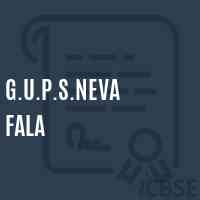 G.U.P.S.Neva Fala Middle School Logo