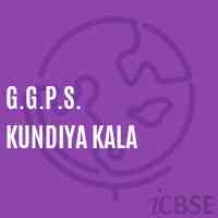 G.G.P.S. Kundiya Kala Primary School Logo