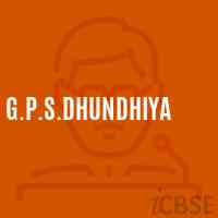 G.P.S.Dhundhiya Primary School Logo