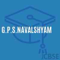 G.P.S.Navalshyam Primary School Logo