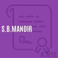 S.B.Mandir Primary School Logo