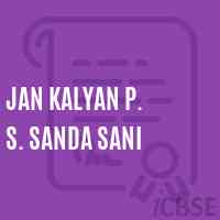 Jan Kalyan P. S. Sanda Sani Middle School Logo