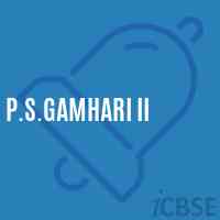 P.S.Gamhari Ii Primary School Logo