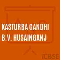 Kasturba Gandhi B.V. Husainganj School Logo