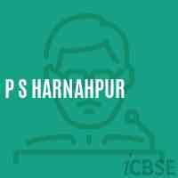P S Harnahpur Primary School Logo