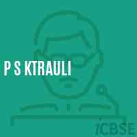 P S Ktrauli Primary School Logo