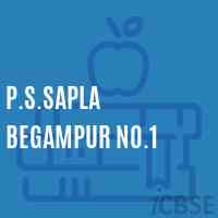P.S.Sapla Begampur No.1 Primary School Logo