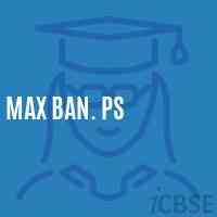 Max Ban. Ps Primary School Logo
