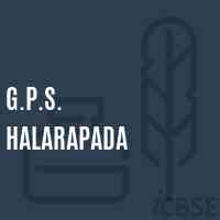 G.P.S. Halarapada Primary School Logo