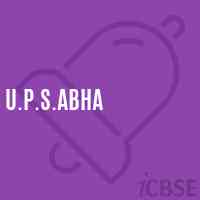U.P.S.Abha Middle School Logo