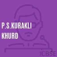 P.S.Kurakli Khurd Primary School Logo