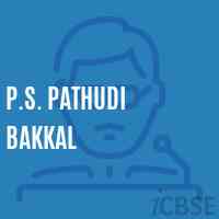 P.S. Pathudi Bakkal Primary School Logo
