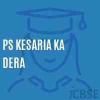 Ps Kesaria Ka Dera Primary School Logo