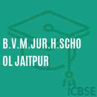 B.V.M.Jur.H.School Jaitpur Logo