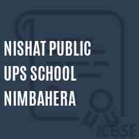 Nishat Public Ups School Nimbahera Logo