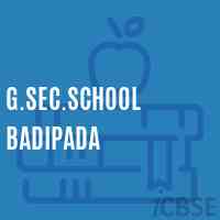 G.Sec.School Badipada Logo