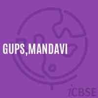 Gups,Mandavi Middle School Logo