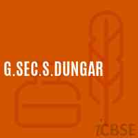 G.Sec.S.Dungar Secondary School Logo