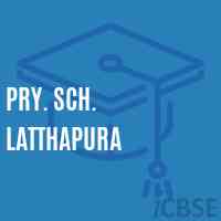 Pry. Sch. Latthapura Primary School Logo