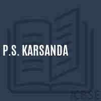 P.S. Karsanda Primary School Logo