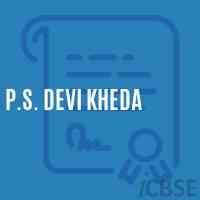 P.S. Devi Kheda Primary School Logo