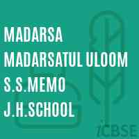 Madarsa Madarsatul Uloom S.S.Memo J.H.School Logo