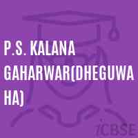 P.S. Kalana Gaharwar(Dheguwaha) Primary School Logo