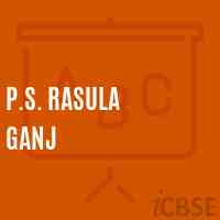 P.S. Rasula Ganj Primary School Logo