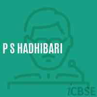 P S Hadhibari Primary School Logo