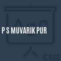 P S Muvarik Pur Primary School Logo
