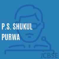 P.S. Shukul Purwa Primary School Logo