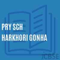 Pry Sch Harkhori Gonha Primary School Logo