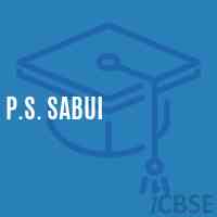 P.S. Sabui Primary School Logo