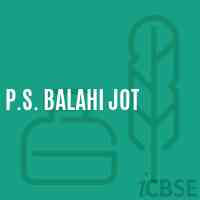 P.S. Balahi Jot Primary School Logo