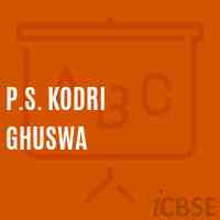 P.S. Kodri Ghuswa Primary School Logo
