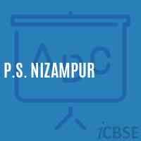 P.S. Nizampur Primary School Logo