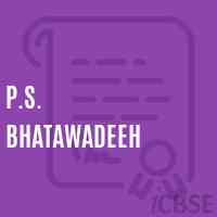 P.S. Bhatawadeeh Primary School Logo
