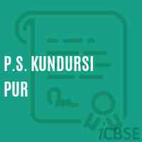 P.S. Kundursi Pur Primary School Logo