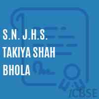 S.N. J.H.S. Takiya Shah Bhola Middle School Logo