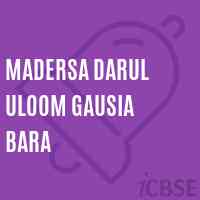 Madersa Darul Uloom Gausia Bara Middle School Logo