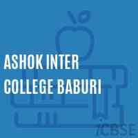 Ashok Inter College Baburi High School Logo
