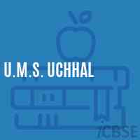 U.M.S. Uchhal Middle School Logo