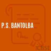 P.S. Bantolba Primary School Logo