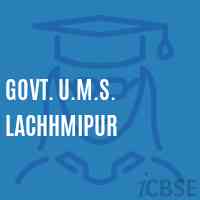 Govt. U.M.S. Lachhmipur Middle School Logo