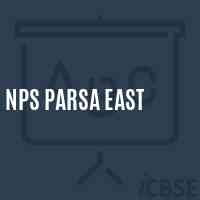 Nps Parsa East Primary School Logo