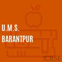 U.M.S. Barantpur Middle School Logo
